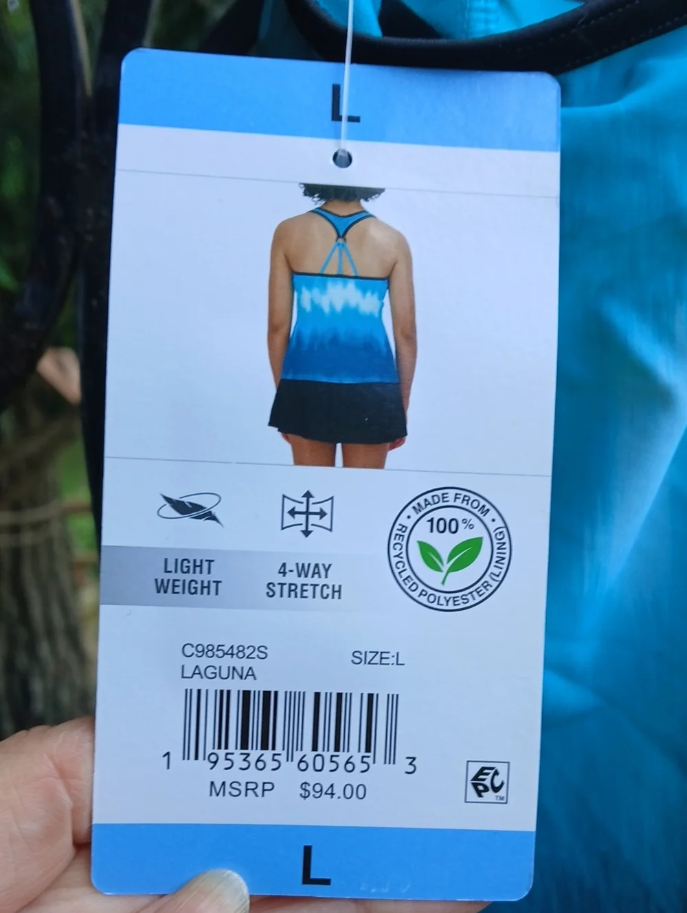 ZeroXposur tankini set SzL